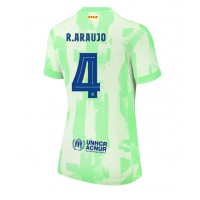 Camiseta Barcelona Ronald Araujo #4 Tercera Equipación Replica 2024-25 para mujer mangas cortas